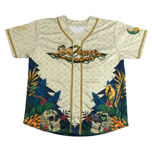 SoDown Jungle Adventure Baseball Jersey - Cream